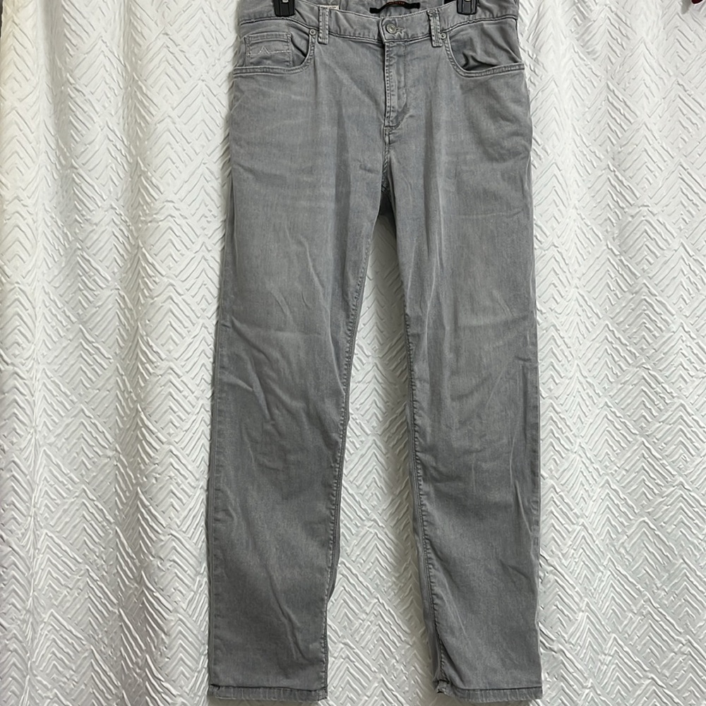 Alberto Mens Light Tencel Denim Regular Fit‎ Gray W 32 L 30 - Picture 3 of 9